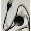 Lampa podłogowa stojąca 3 klosze czarna designerska klasyczna minimalistyczna do salonu sypialni CRANE F8703 Step Into Design