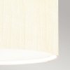 Lampa wisząca 36 cm Pearce 3 źródła światła postarzany mosiądz jedwabny abażur minimalistyczna DL-PEARCE14-3LT-IV-AB ELSTEAD LIGHTING