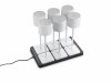 Lampki Stołowe Przenośne Akumulatorowe Białe LED FERNANDEZ R54096631 RL