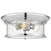Stylowy designerski srebrny plafon sufitowy WARWICK C03330CH Cosmo Light