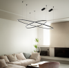 NOWOCZESNA LAMPA WISZĄCA RING LED CZARNY OKRĄG IDEAL LUX 342160 ORACLE SLIM D150 ROUND 2700K