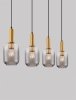 Nowoczesna lampa wisząca LED poczwórna minimalistyczna QUERISA LE45217 Luces Exclusivas