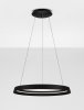 Nowoczesna lampa wisząca LED okrąg w kolorze czarnym BATALLAS LE44783 Luces Exclusivas
