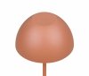 Lampka stołowa nocna LED pomarańczowa półokrągła designerska nowoczesna ściemnialna do pokoju dziecięcego ORTIZ IP44 R55601140 Rl