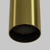 Lampa wisząca minimalistyczna LED aluminium mosiądz nad stół do jadalni do salonu Focus LED Maytoni P072PL-L12W3K-BS
