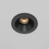 Czarna Oprawka Wpuszczana Maytoni Downlight Wise DL057-7W3K-B