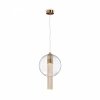 Lampa Wisząca Szklany Kulisty Klosz FLUSSO P095PL-01BZ1 MAYTONI