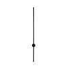 Nowoczesny Czarny Kinkiet Ścienny LED VINTO WL-73526-80-BL ITALUX