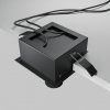 Czarna Nowoczesna Oprawa Sufitowa Wpuszczana Downlight Maytoni DL094-02-7W3K-B LED 14W