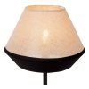 Lampa stołowa nocna lniany klosz owalny minimalistyczna klasyczna nowoczesna KALA 06524/01/73 LUCIDE