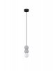 Lampa wisząca betonowo szklane kule IBAGUE LE44663 Luces Exlusivas