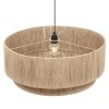 Naturalna lampa wisząca w stylu boho abażur z juty SMILLA 366890136 TRIO