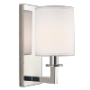 Nowoczesny Kinkiet Ścienny Biały LILLE W01937NI-WH COSMO LIGHT