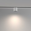 Ścieżka świetlna lampa szynowa LED nowoczesna tuba aluminium biało-czarna możliwość ściemniania Alfa S MAYTONI TR132-4-7W-DS-W