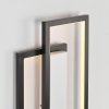 Lampa ścienna kinkiet metalowy czarny LED klasyczny nowoczesny prostokątny SYMMETRY ST-MD1027L Step Into Design
