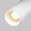 Lampa sufitowa plafon spot minimalistyczna klasyczna LED regulowa tuba aluminium biała Focus Zoom MAYTONI C055CL-L12W3K-Z-W