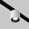 Ścieżka świetlna lampa szynowa LED nowoczesna tuba aluminium biało-czarna możliwość ściemniania Alfa S MAYTONI TR132-4-7W-DS-W