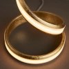 Designerska Lampka Stołowa Nowoczesna LED Złota ARIA 95842 ENDON