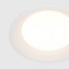 Lampa wbudowana wpuszczana w sufit LED okragła aluminiowa biała Okno MAYTONI DL055-18W3K-W