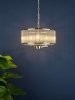 Lampa Wisząca Szklana Glamour EVELYN EVE0338 DAR LIGHTING