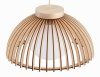 Lampa wisząca drewniana styl skandynawski szklany klosz TRE 8634 Argon 