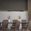 Lampa Wisząca Czarna Listwa LED CCT CALI LP-1301/1P L BK  LIGHT PRESTIGE