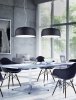Nowoczesna Lampa Wisząca nad stół salonowa Czarna BARON 309800432 TRIO