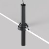 Lampa wpuszczana sufitowa spot LED minimalistyczna klasyczna aluminium czarna regulowana tuba Focus T MAYTONI C140RS-L300-7W3K-B
