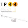 BIAŁY KINKIET ŁAZNIENKOWY NAD LUSTRO IP44 LED ISLA GS-LWB-32W WH CCT LIGHT PRESTIGE
