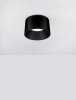 Nowoczesna czarna oprawa sufitowa plafon LED BAJO LE44264 Luces Exlusivas