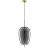 Nowoczesna ZŁOTA Lampa Wisząca Ciemna Szklana Kula PILAR LE43663 LUCES EXCLUSIVAS