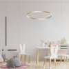 LAMPA WISZĄCA OKRĄGŁA ZŁOTA MAYTONI RIM MOD058PL-L42BS4K LAMPA ZŁOTE KOŁO LED