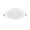 Nowoczesna Oprawa Sufitowa Punktowa Podtynkowa MYKONOS LED 15W, 3000K, WH 10540 Nowodvorski Lighting