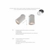 TLS006-WH TORE LAMPA SUFITOWA BIAŁA/WHITE