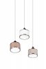 Nowoczesna Lampa Wisząca Srebrna KAPRUN 311630306 TRIO