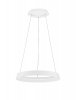 Nowoczesna lampa wisząca LED okrąg w kolorze białym BATALLAS LE44785 Luces Exclusivas