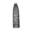 Rattanowa Lampa Wisząco Stojąca w Stylu Boho Czarna FISH BAYU003B-L-23x90 BAZAR BIZAR