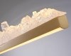 Dekoracyjna lampa wisząca listwa LED designerska MONTANA LONG ST-6490P/L Step Into Design salonowa nad stół