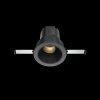 Czarna Oprawka Wpuszczana Maytoni Downlight Wise DL057-7W3K-B