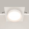 Kwadratowa Oprawa Wpuszczana Downlight Hoop Maytoni DL086-GX53-SQ-W