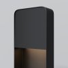 Designerskie oświetlenie zewnętrzne LED aluminium czarny słupek Porte MAYTONI O481FL-L7B3K