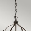 Mała lampa wisząca Larkin 2 źródła światła stary brąz designerska metalowa KL-LARKIN-P-S-OZ KICHLER 