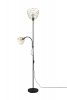 Czarno Złota  Dekoracyjna Lampa Podłogowa Druciana Stylu Loft HAVAL R40712080 RL