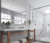 Nowoczesna Biała Lampa Wisząca Łazienkowa MIRROR  LP-999/1P S WH CCT WH LIGHT PRESTIGE