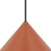 Pomarańczowa lampa wisząca ZENITH L teracotta 11483 Nowodvorski Lighting