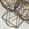 Lampa wisząca Astrid geometryczna 11 źródło światła odsłonięte żarówki HK-ASTRID-11P HINKLEY