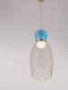 Lampa Wisząca z Kolorowego Szkła Luces Exclusivas PERENE LE44467