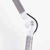 Nowoczesna Regulowana Lampka Biurkowa LED Srebrna ALETTE KK-BL1221 SREBRNY KAJA