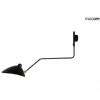 Kinkiet Ścienny Loft Czarny Vintage RAVEN MSE1501100204 MOOSEE