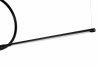 Designerska lampa wisząca salonowa okrąg listwa czarna geometryczna STICK MSE1501100534 MOOSEE King Home
